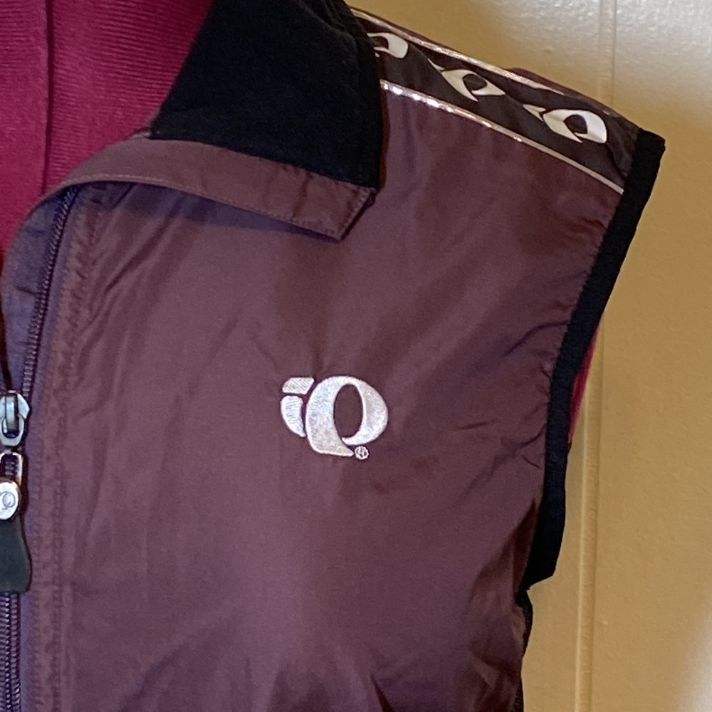 Pearl Izumi for Women cycling vest eggplant & black with mesh back medium - Picture 2 of 13